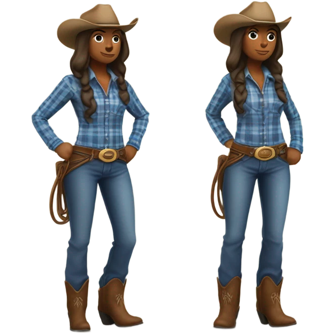 Cowgirl emoji
