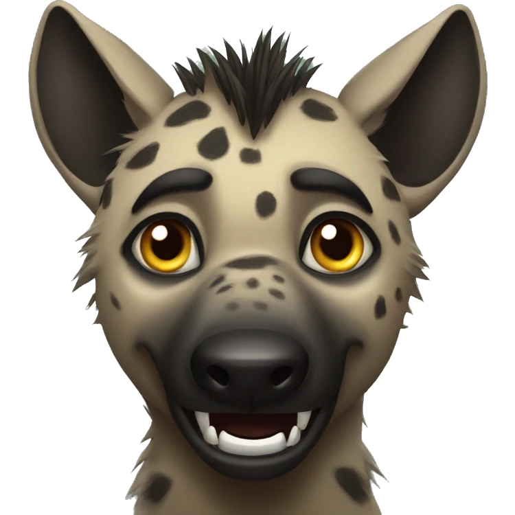devious hyena emoji