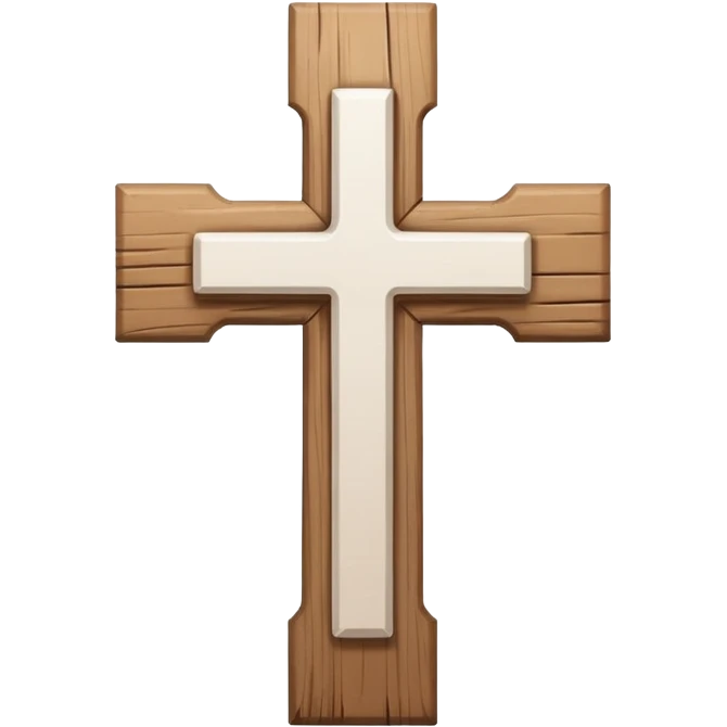 small white cross emoji