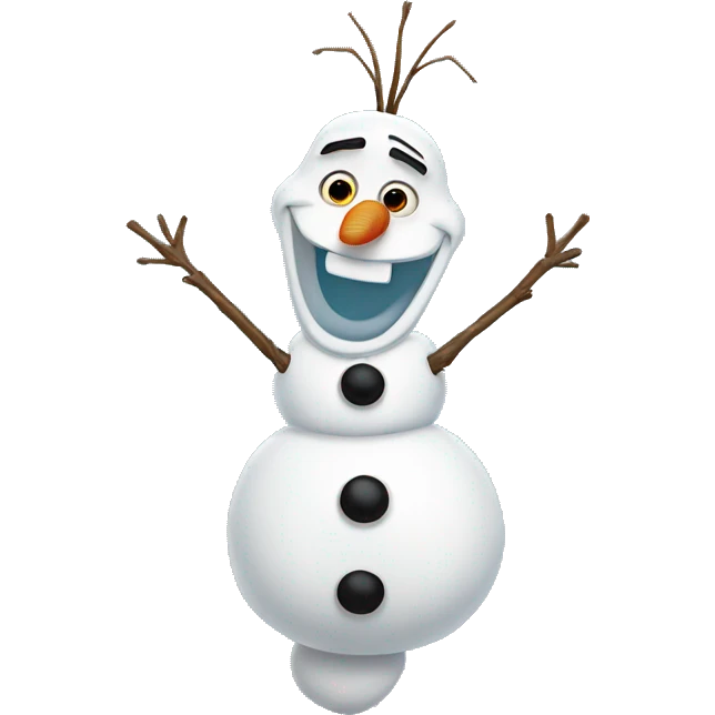 Olaf  emoji