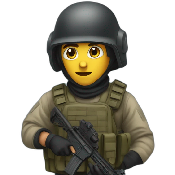 counter terrorist going to B site emoji