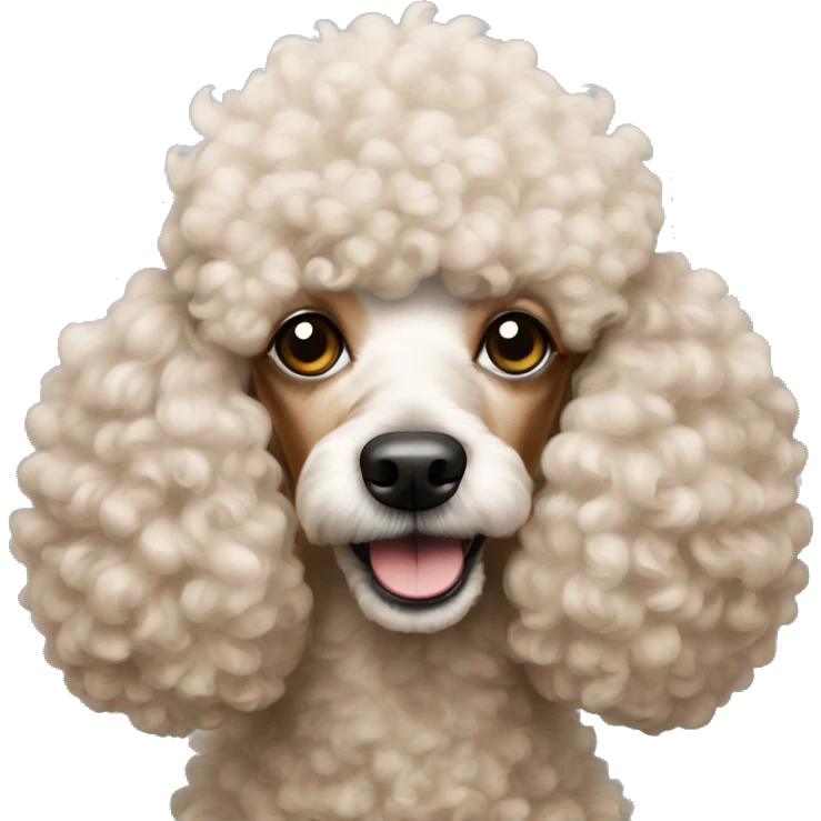 Abricot poodle  emoji