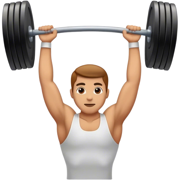 overhead shoulder press emoji