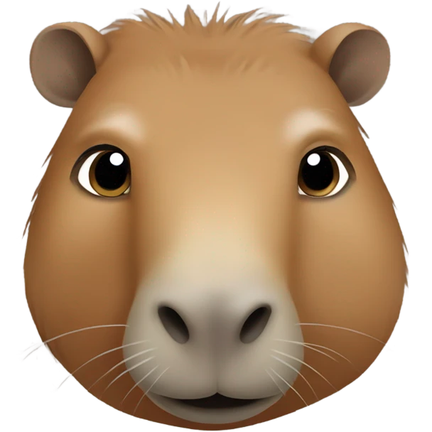 Capybara emoji