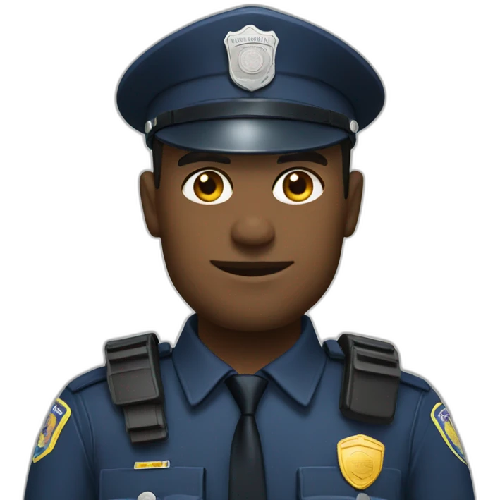 Police man France emoji
