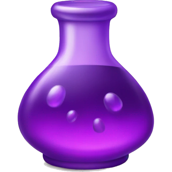 magic purple potion emoji