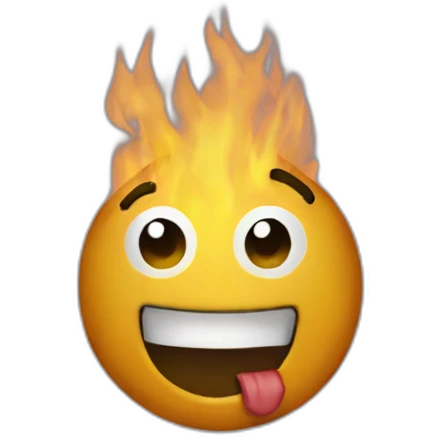 this is fine emoji