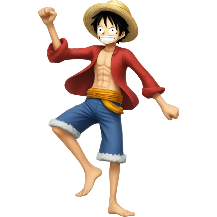 Luffy qui danse  emoji