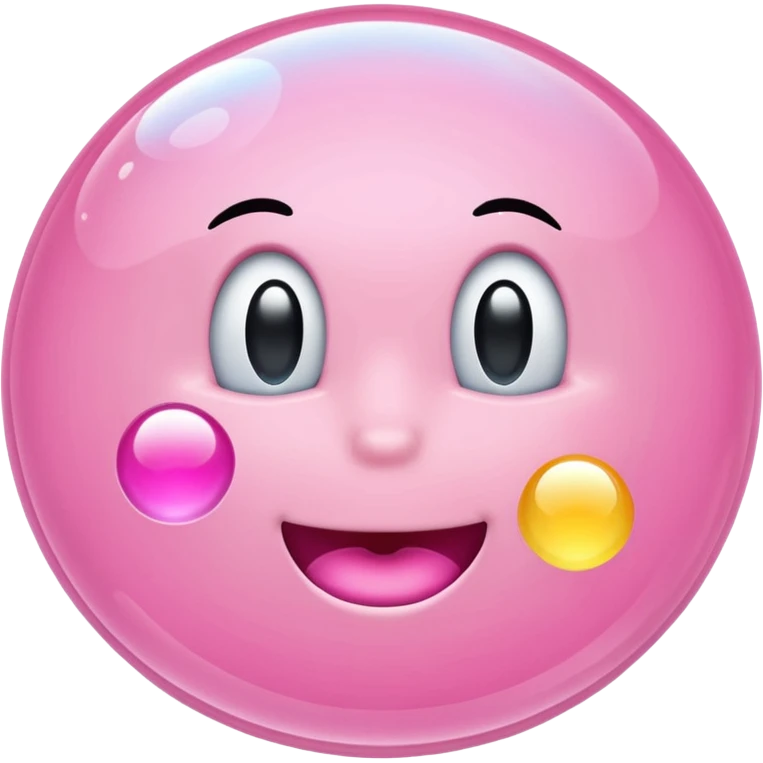 pink caller id bubble emoji