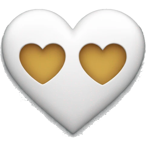 white-heart emoji