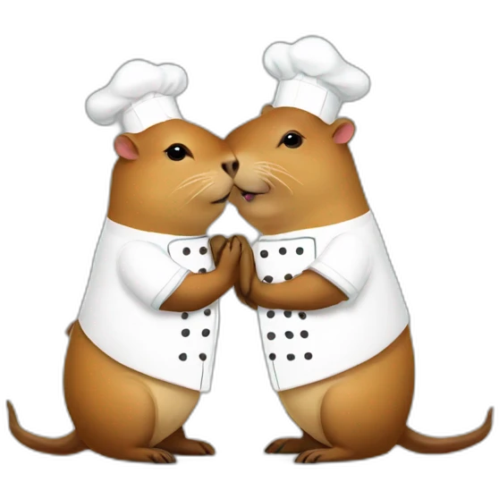 capybara chef kiss emoji