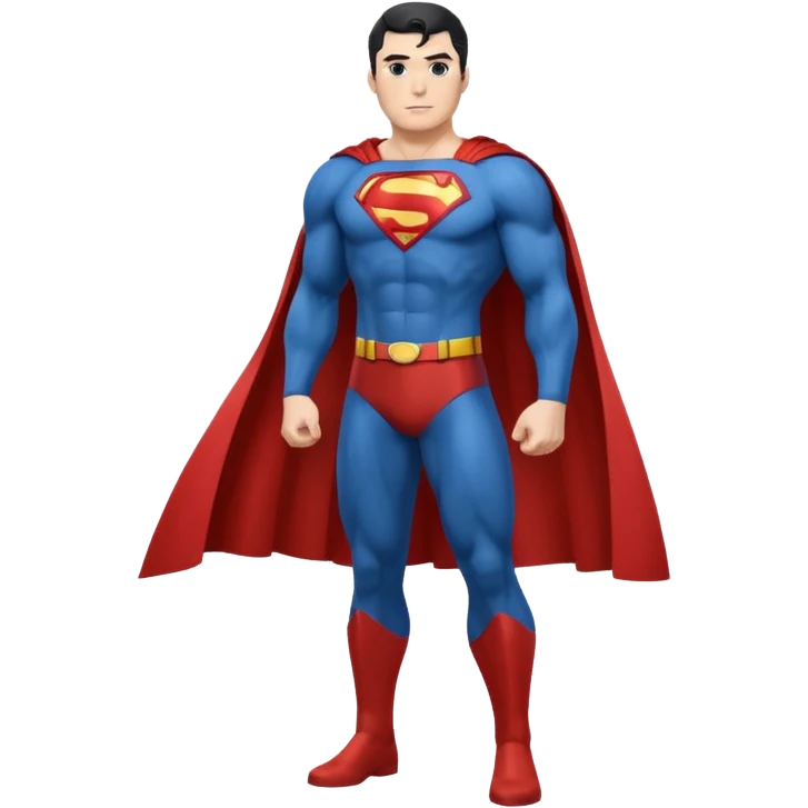 Superman full body emoji emoji