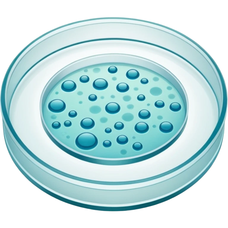 Agar lab plate viewed at an angle emoji