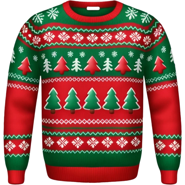 christmas sweater emoji