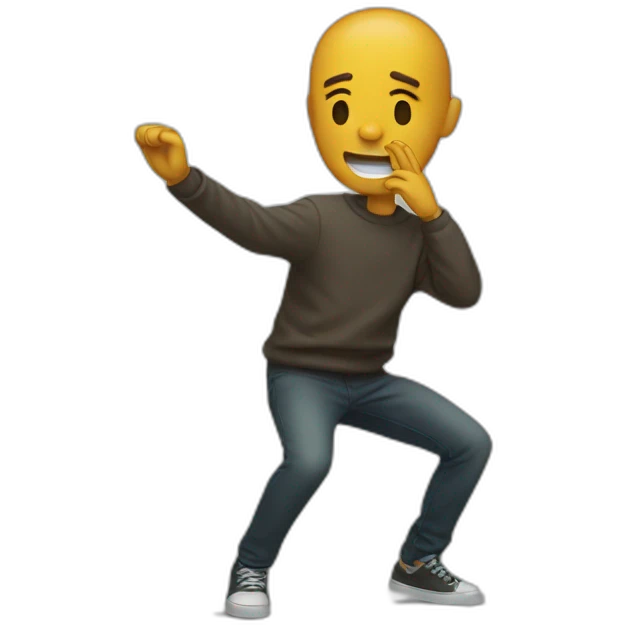 Personne qui dab emoji