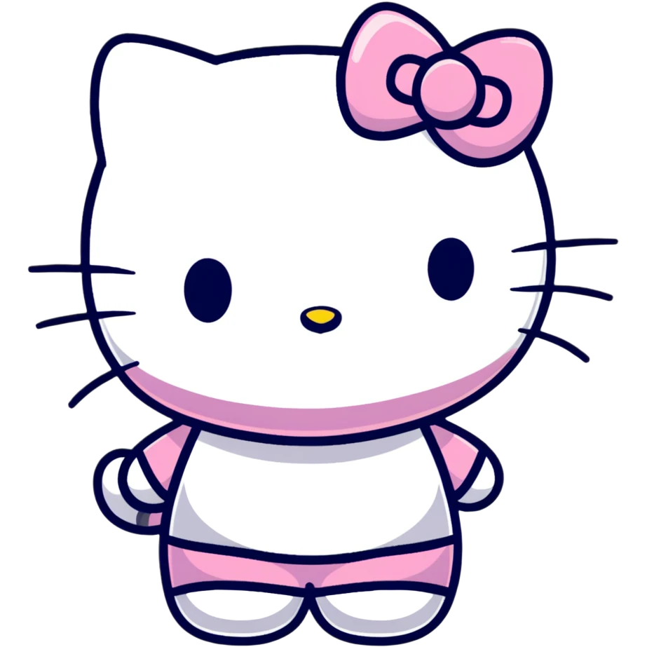 Hello kitty emoji