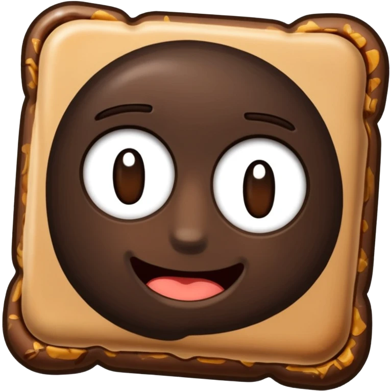 Hash Dark with Snickers Stickers on Hash  emoji