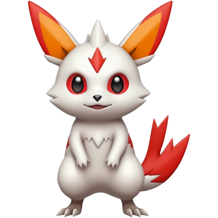 Victini-Pichu-Zangoose-Fakémon-hybrid-creature (full body)  emoji