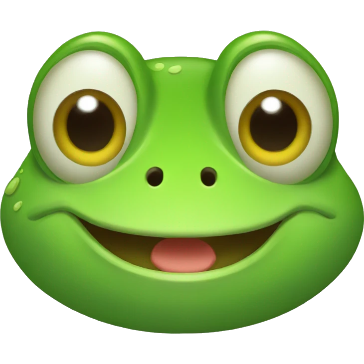 Happy  frog  emoji