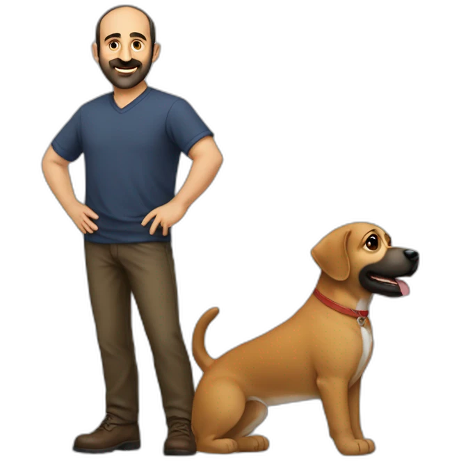Pashinyan And Dog emoji