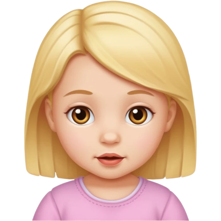 Girl baby emoji