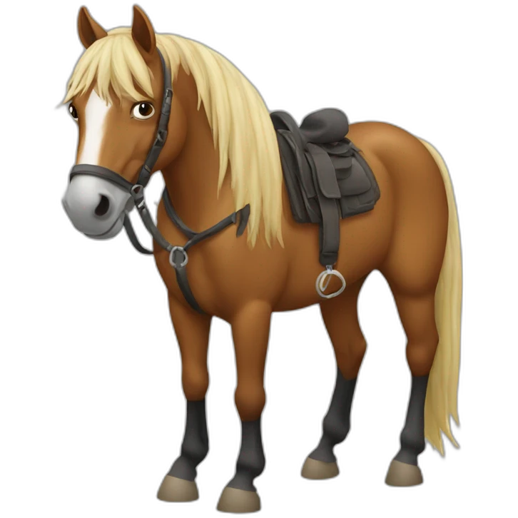 horse thug emoji