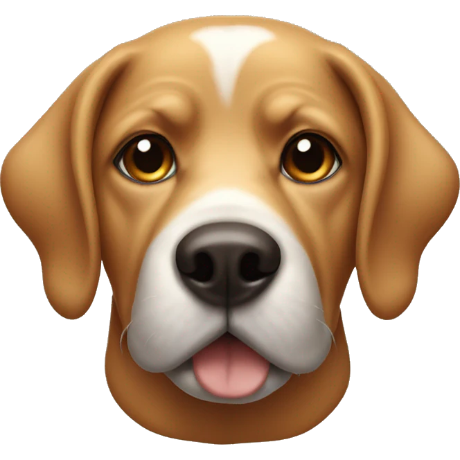 Dog head  emoji