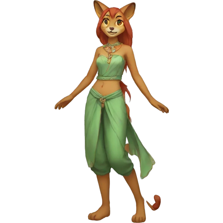 Anthro Sona Full Body emoji