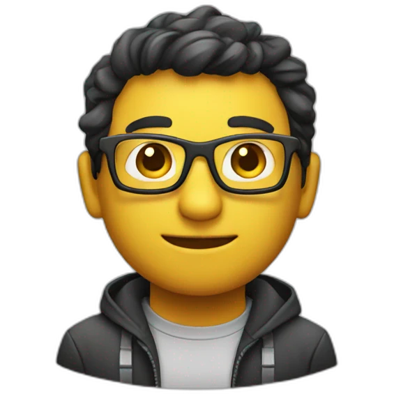 developer nerd emoji