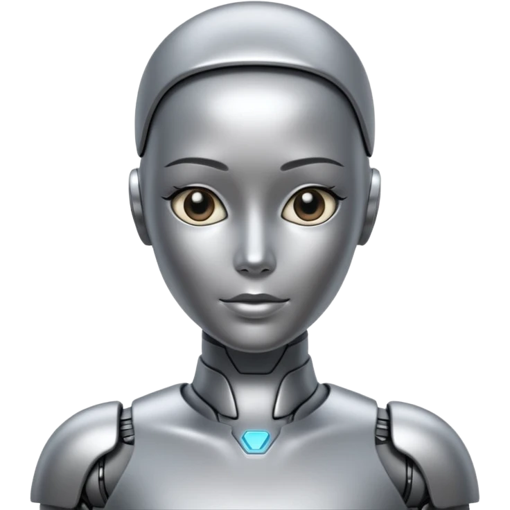 AI humanoid emoji