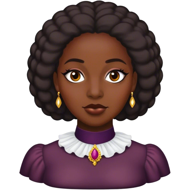 lady agatha danbury black emoji