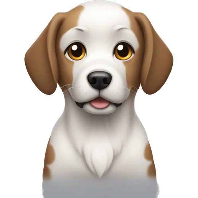 dog who is learning about hydraulics emoji