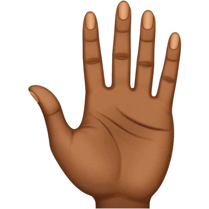 The Arabic hand gesture of “Khod” emoji