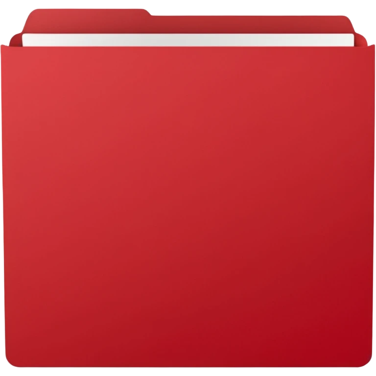 red greeting card emoji