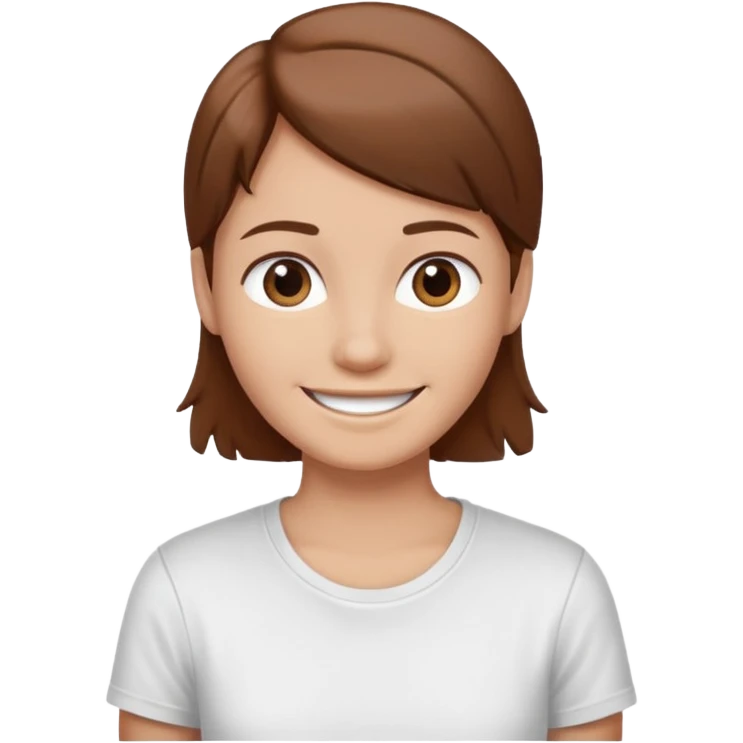 A white wall and face has this emoji :) emoji