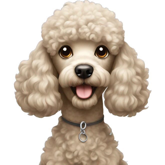Poodle  emoji