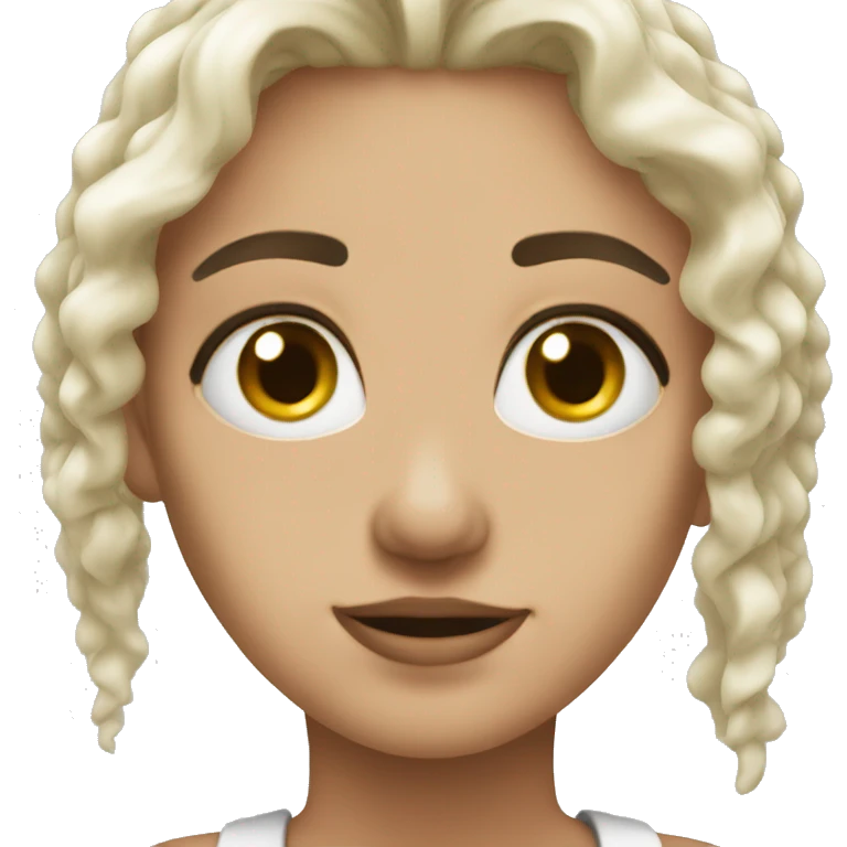 Crusty white Chiara emoji