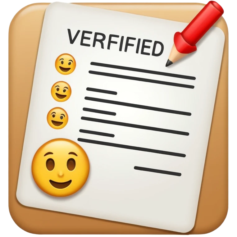 Document Verified Markl Check emoji