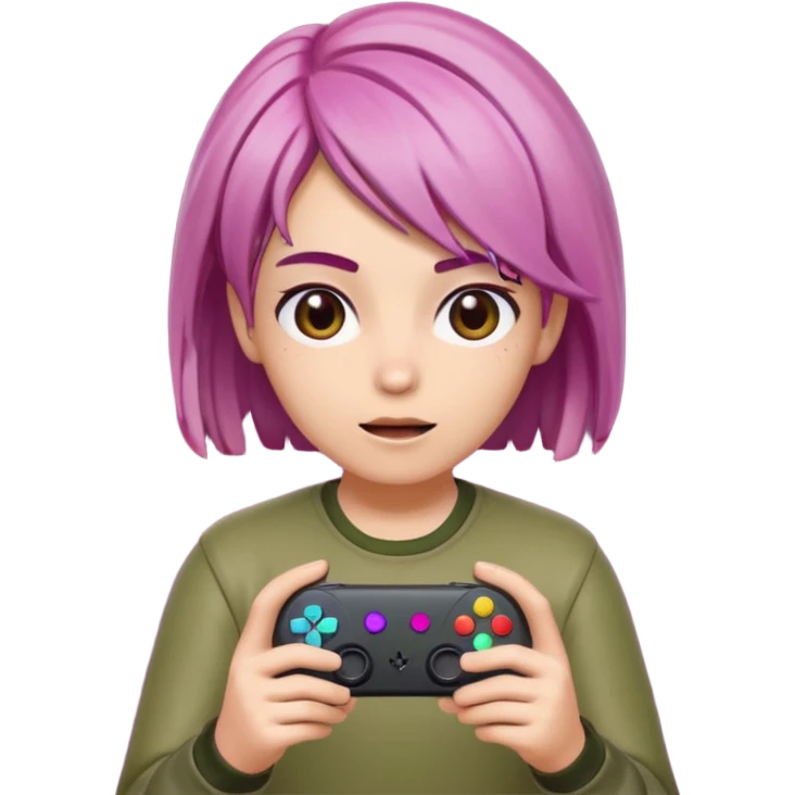 radicchio animato gamer  emoji