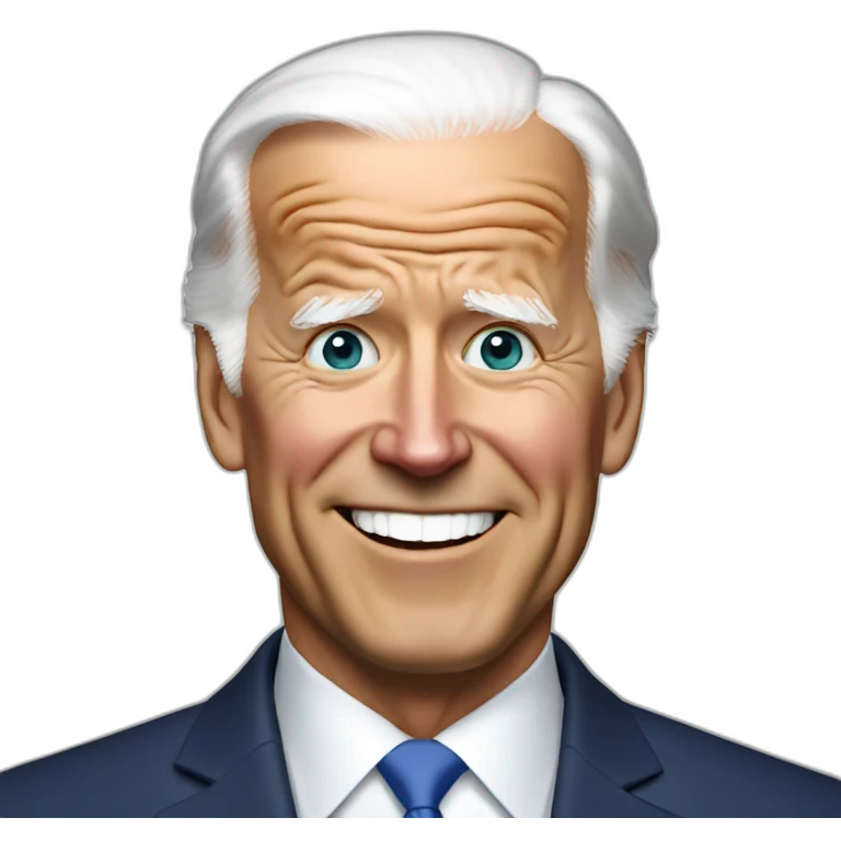 Joe Biden amazed emoji
