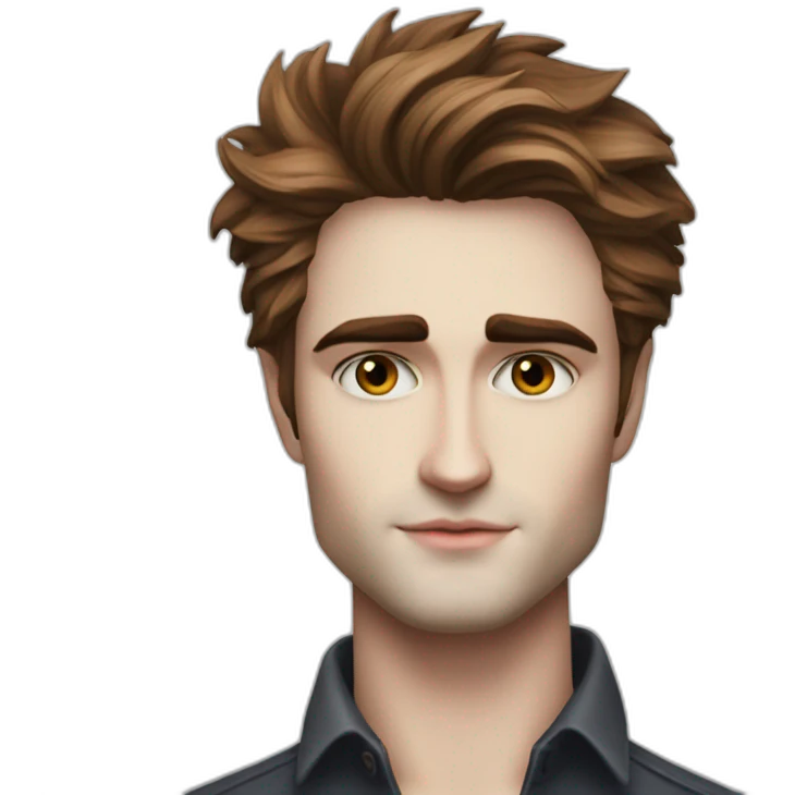 edward cullen hyper realistic  emoji