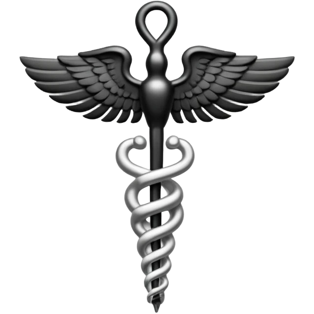 Images for the adaptive pack must be monochrome with transparency for correct display --  caduceus emoji