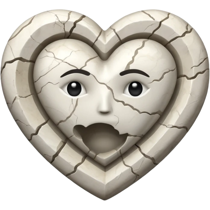 Greek heart emoji