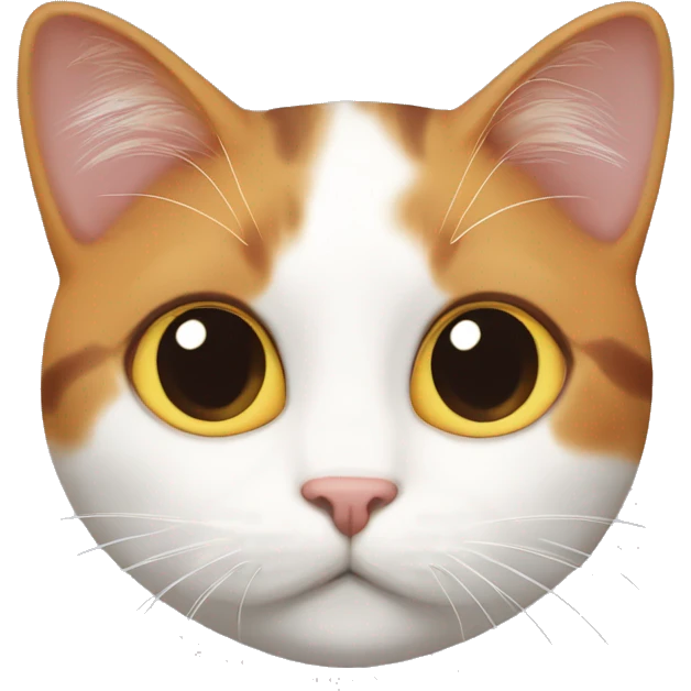 Calico cat￼￼ emoji