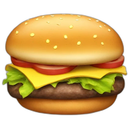 poop hamburger emoji