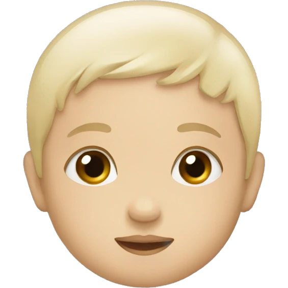 Beige baby items emoji