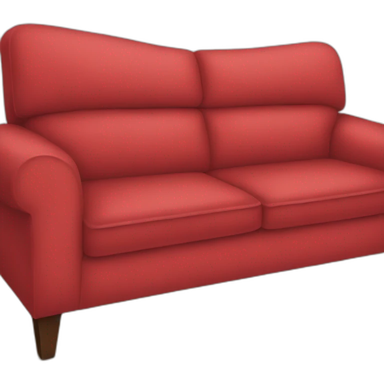 red couch emoji
