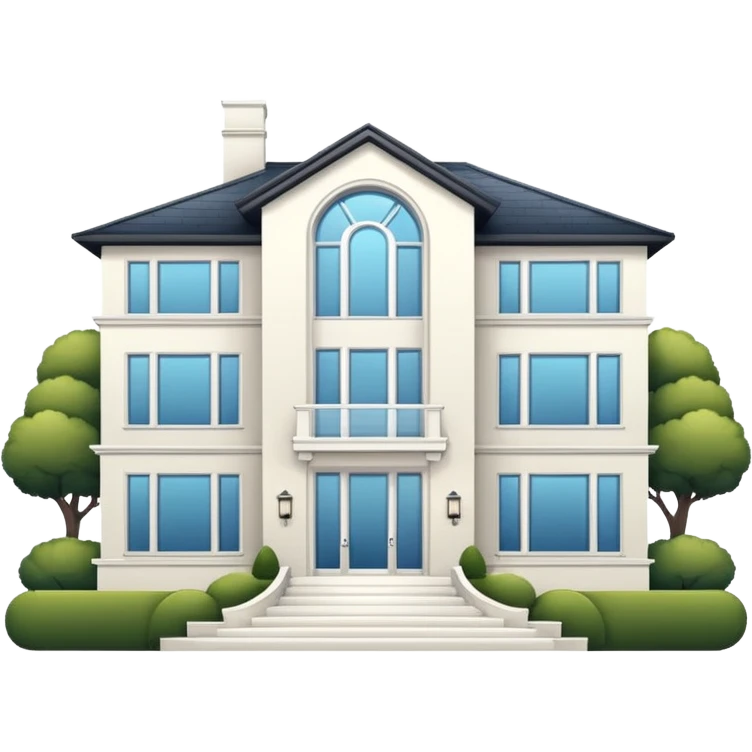 luxury mansion emoji
