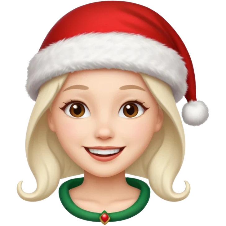 female santa clus emoji