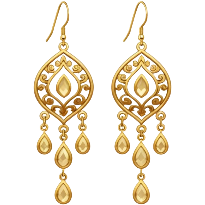 Earring of jimmiki emoji